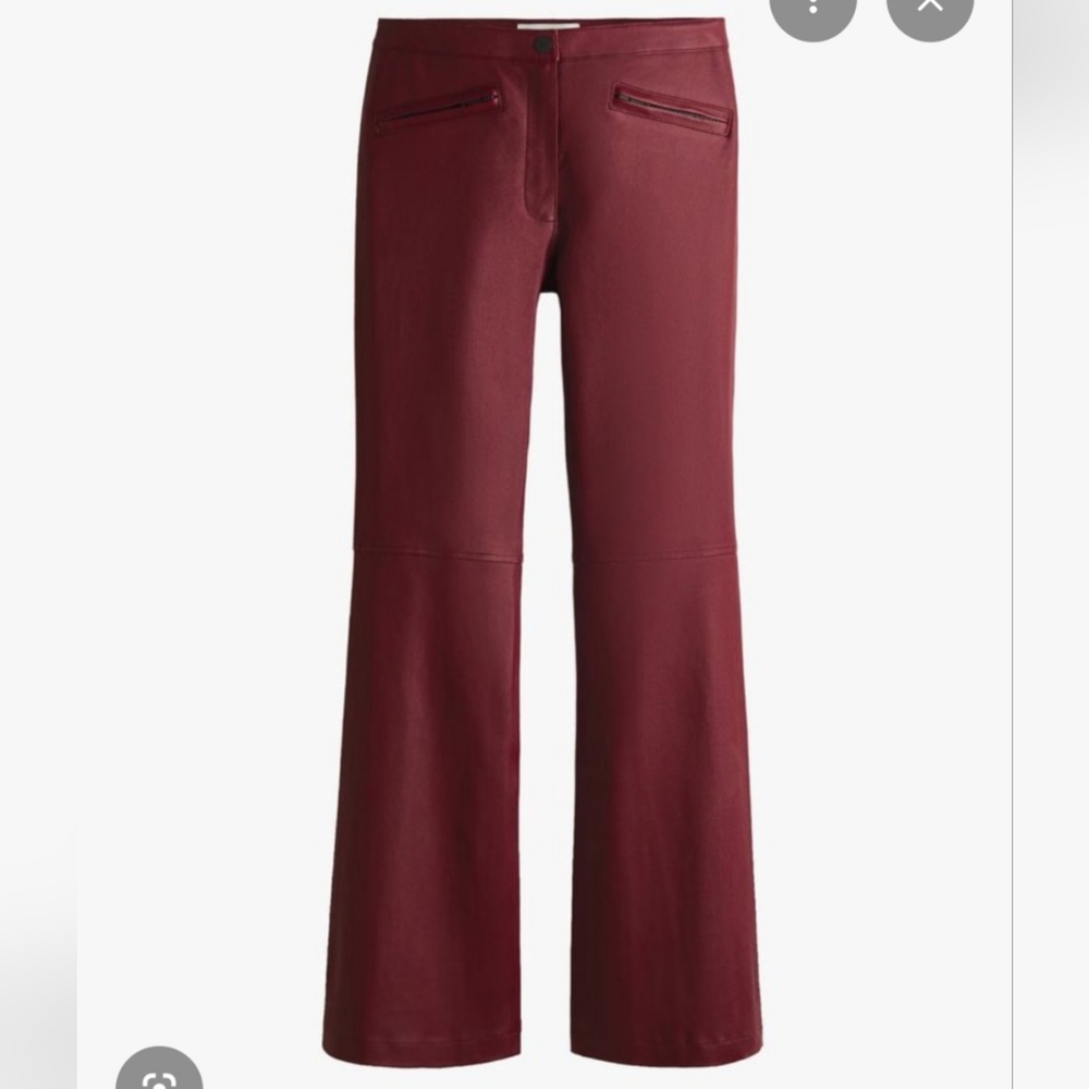 THE PERFECT MOMENT and H&M genuine leather pants size 10